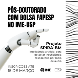 IME-USP abre vaga de pós-doutorado com bolsa FAPESP para pesquisa que une IA e saúde pública