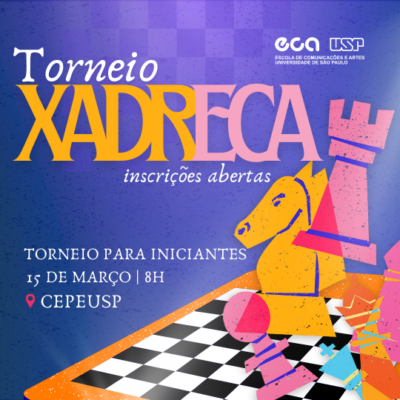 Inscrições abertas para o Torneio de Xadrez da ECA