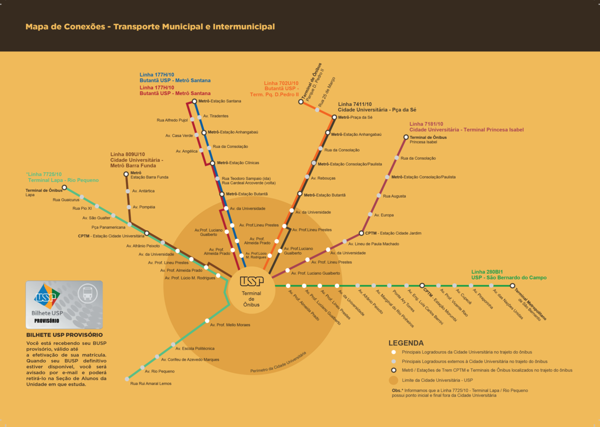 Como Chego Na USP Por ônibus (capital)?